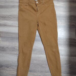 L'Agence Sabine Skinny Jeans - Size 31 - Brown